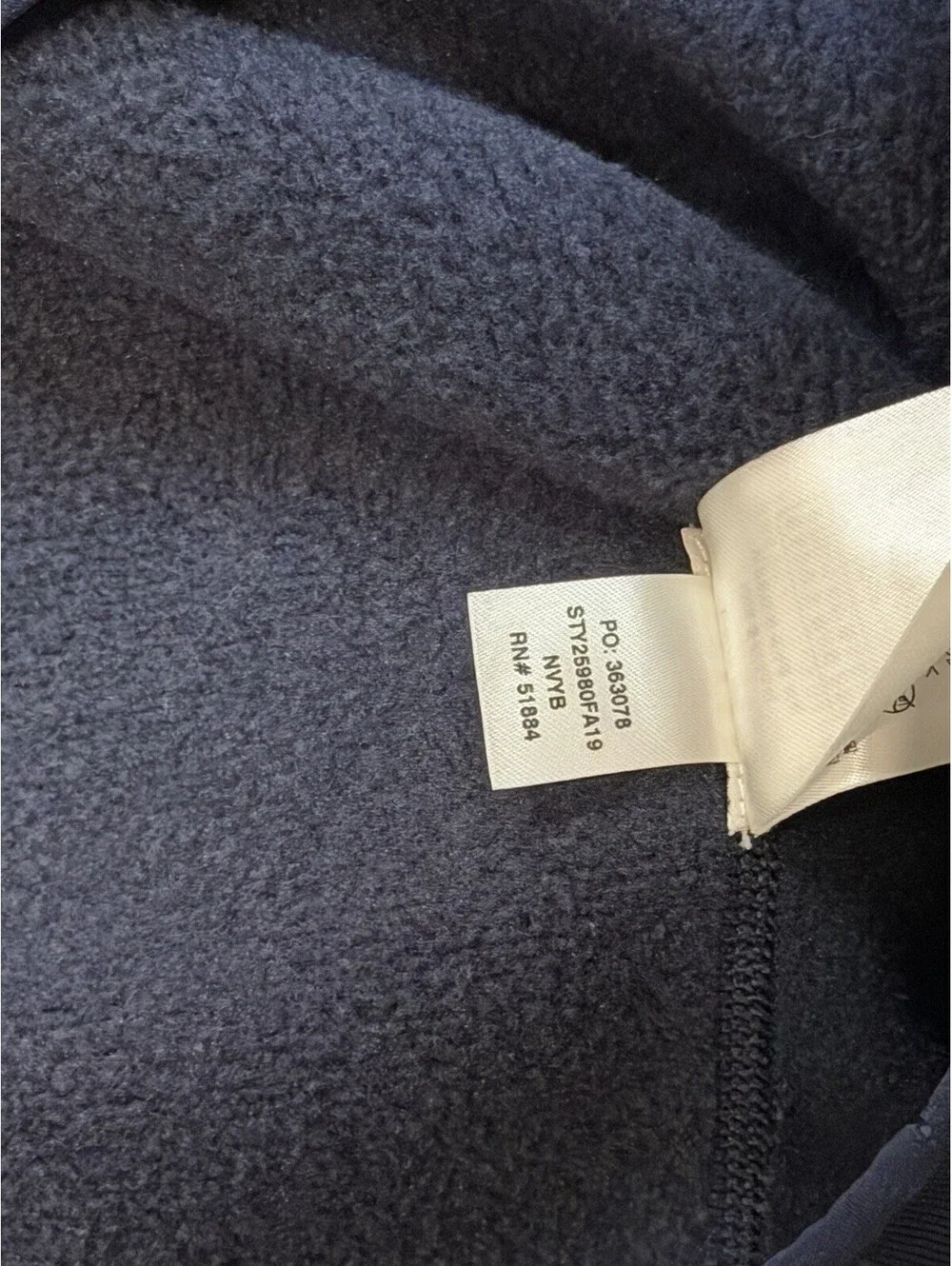 Patagonia Better Sweater Hybrid 1/4 Zip Pullover Mens M Navy Blue Fleece FA19